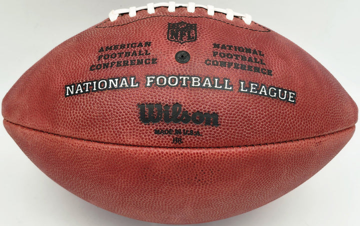 Jaxon Smith-Njigba Signed Official NFL Leather Football Seahawks Fanatics Holo