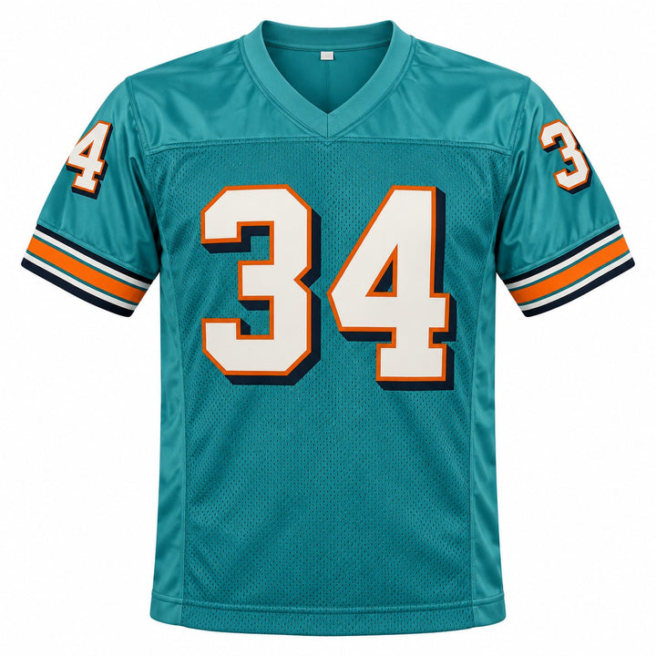 Ricky Williams Signed Miami Dolphins Teal Jersey JSA Witness