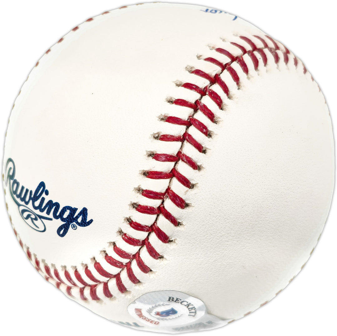 Dave Concepcion Auto MLB Baseball Reds "Reds HOF" (Smudged) Beckett Wit #W529100