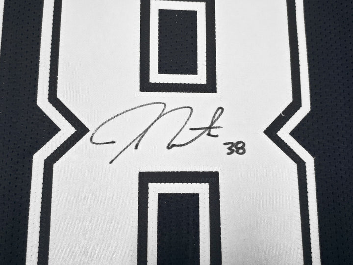 Dallas Cowboys Jeff Heath Autographed Blue Jersey Beckett BAS QR