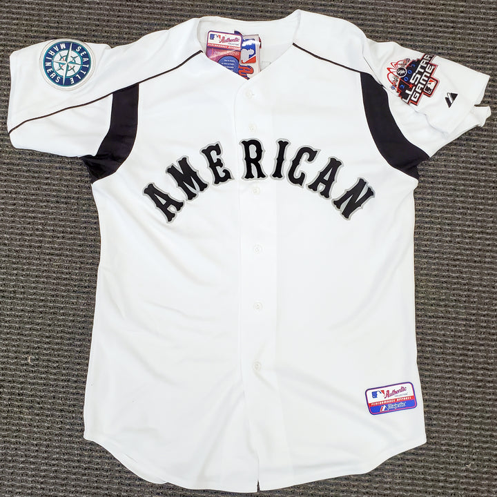 Mariners Ichiro Suzuki Auto White Majestic 2003 All-Star Game Jersey Size XL 51