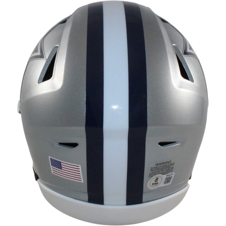 Michael Irvin Autographed Dallas Cowboys Mid-Size Midi Helmet Beckett 56341