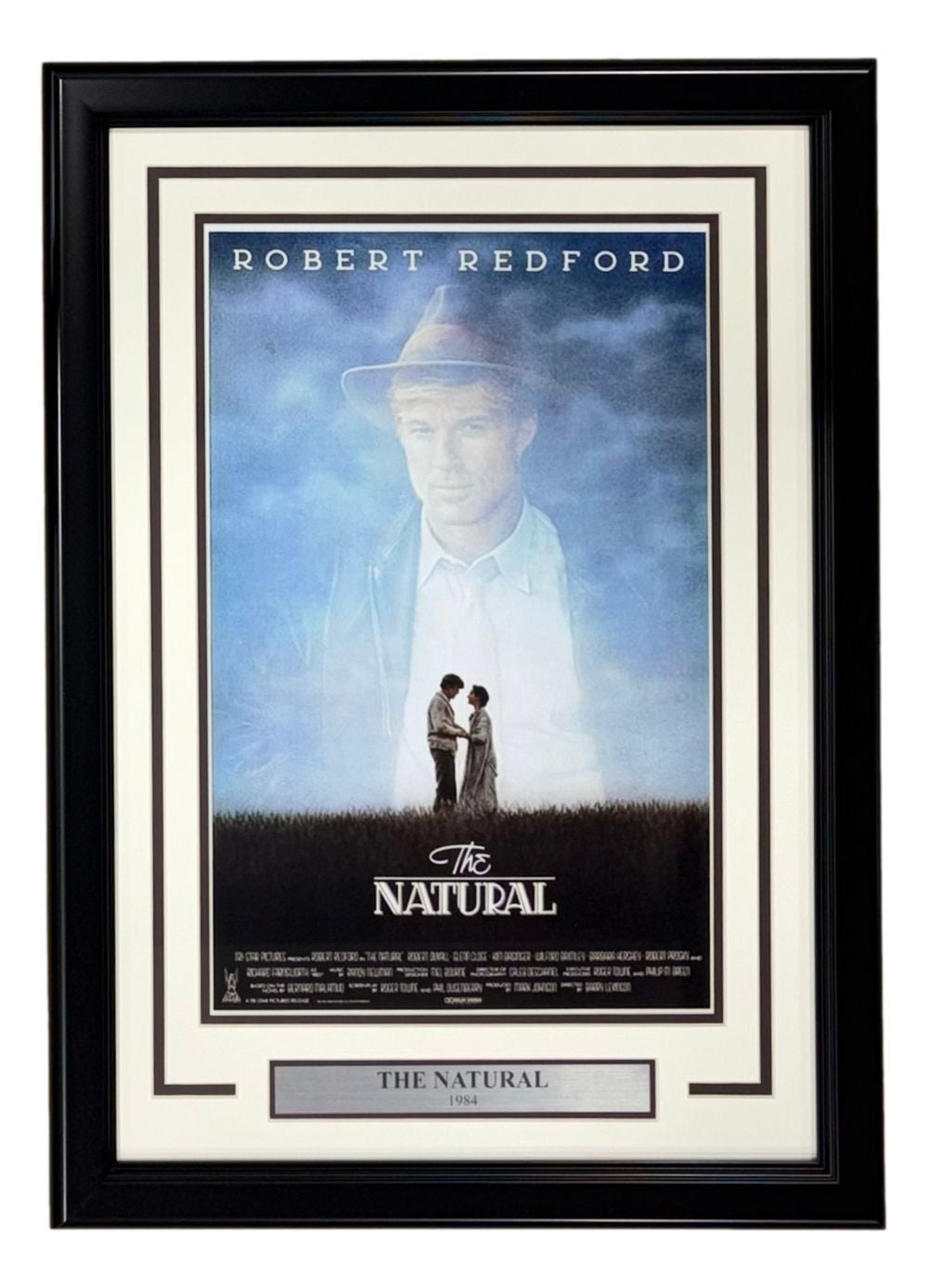 Robert Redford Framed 11x17 The Natural Photo