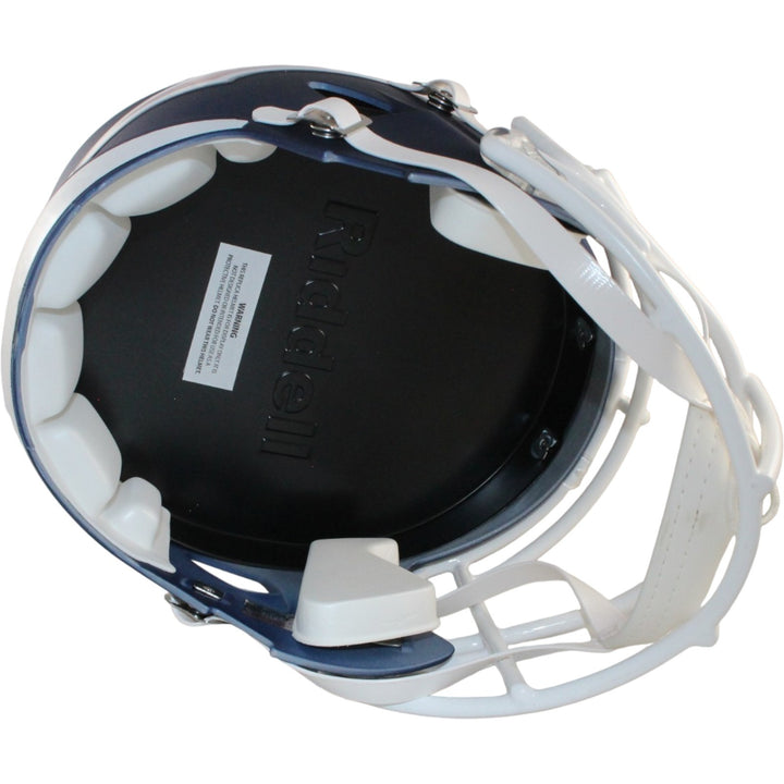 Andre Johnson Autographed Houston Texans F/S AMP Helmet Beckett Witness 55454