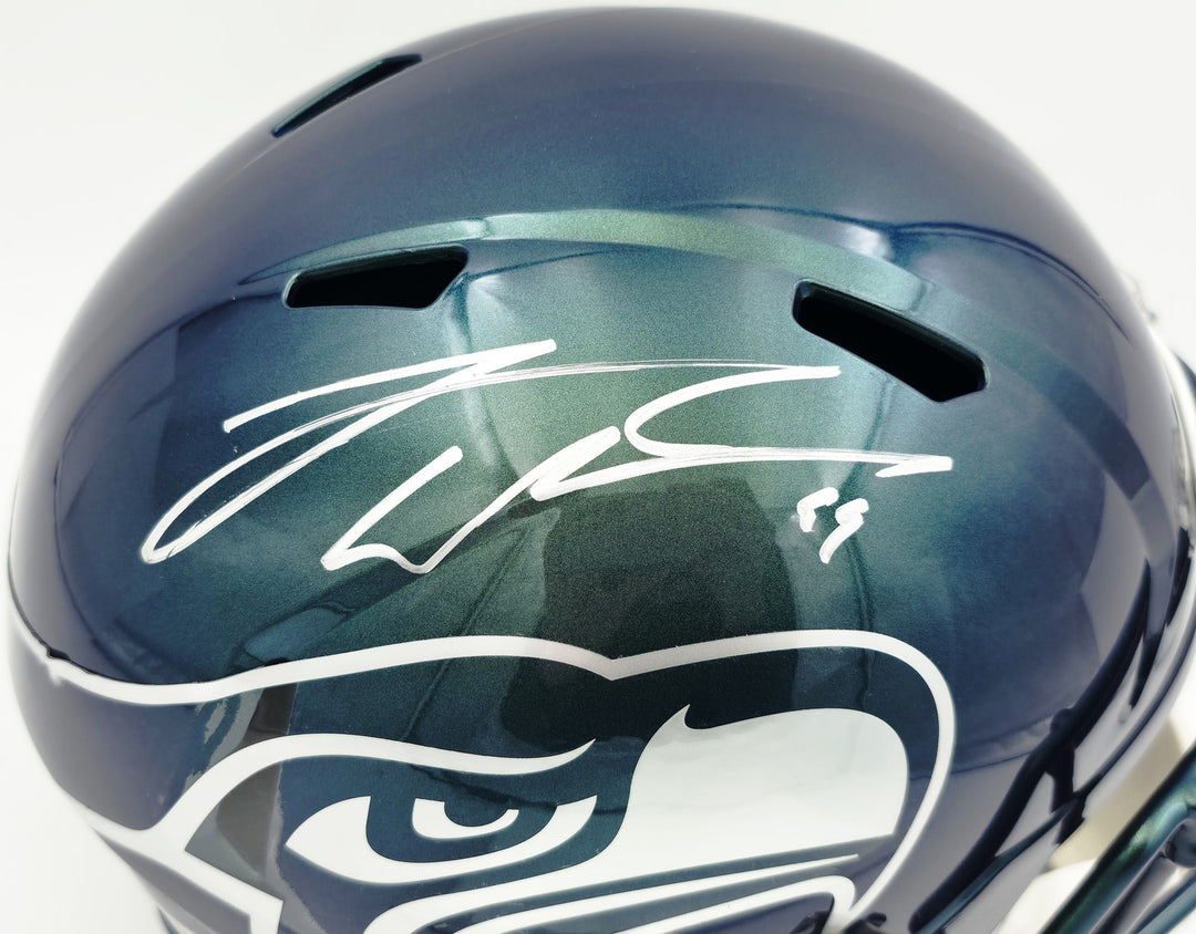 Leonard Williams Signed Seahawks Full Size Rivalries Speed Helmet Beckett Wit