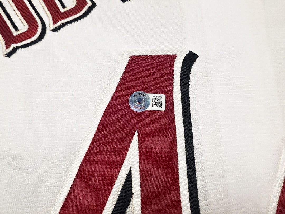 Cincinnati Reds Elly De La Cruz Signed White Nike Jersey Size L Beckett Witness