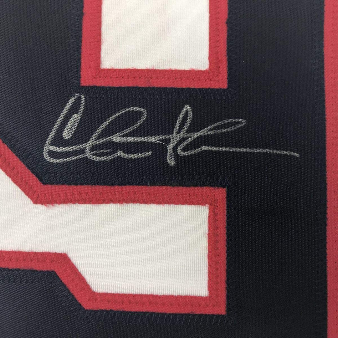 Autographed/Signed Charlie Sheen Wild Thing Ricky Vaughn Major League Movie Base