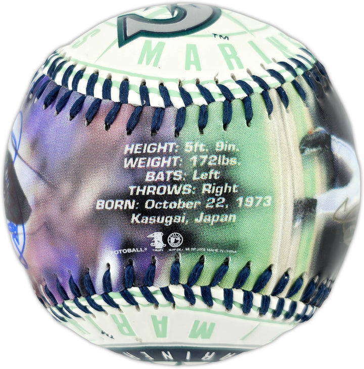 Ichiro Suzuki Auto Official Fotoball Baseball Mariners Beckett Witness #4W624956