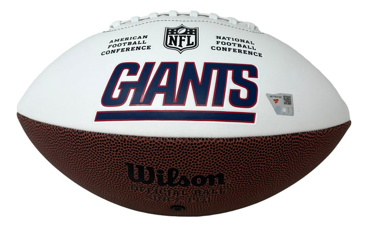 Cam Skattebo Signed New York Giants Logo Football Fanatics