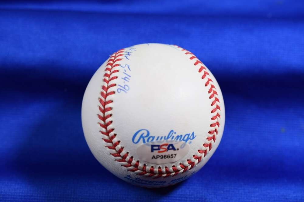 Dwight Doc Gooden PSA DNA Autograph American League Signed Baseball No Hitter