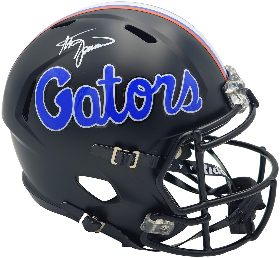Steve Spurrier Auto Florida Gators Black 2023 Alternate FS Replica Helmet BAS