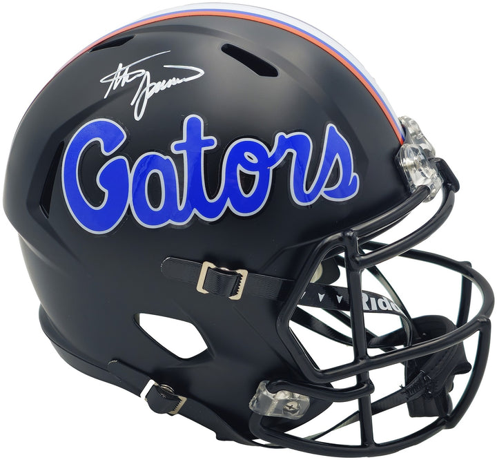 Steve Spurrier Auto Florida Gators Black 2023 Alternate FS Replica Helmet BAS