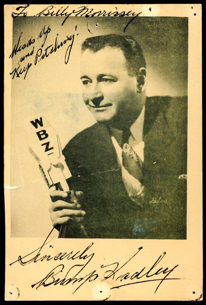 Bump Hadley PSA DNA Signed  4x6 Photo Autograph