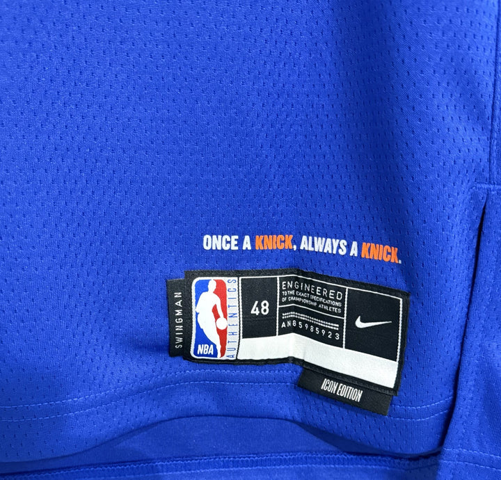 Josh Hart Signed NY Knicks Nike Jersey NY Forever Mint Auto Fanatics COA