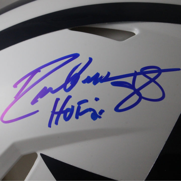 Staubach Dorsett Pearson Signed Dallas Cowboys Authentic TB Helmet Beckett 54600
