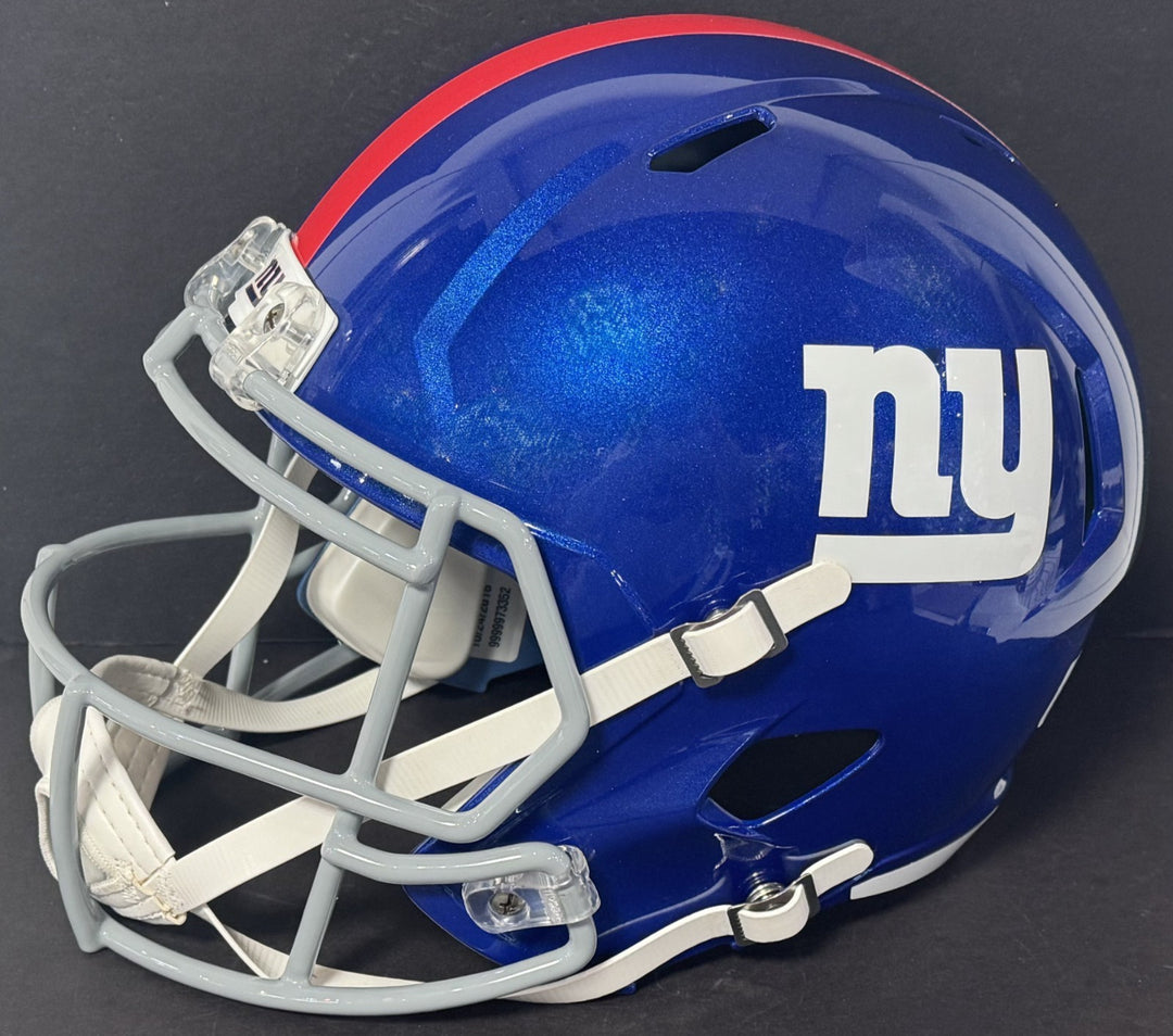 New York Giants Speed Replica Riddell Football Helmet FS New NIB Blue Mint