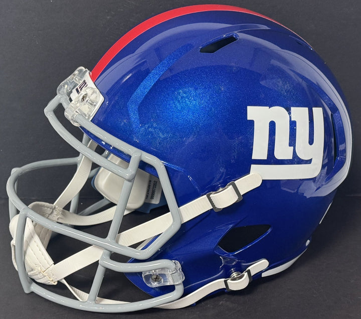 New York Giants Speed Replica Riddell Football Helmet FS New NIB Blue Mint