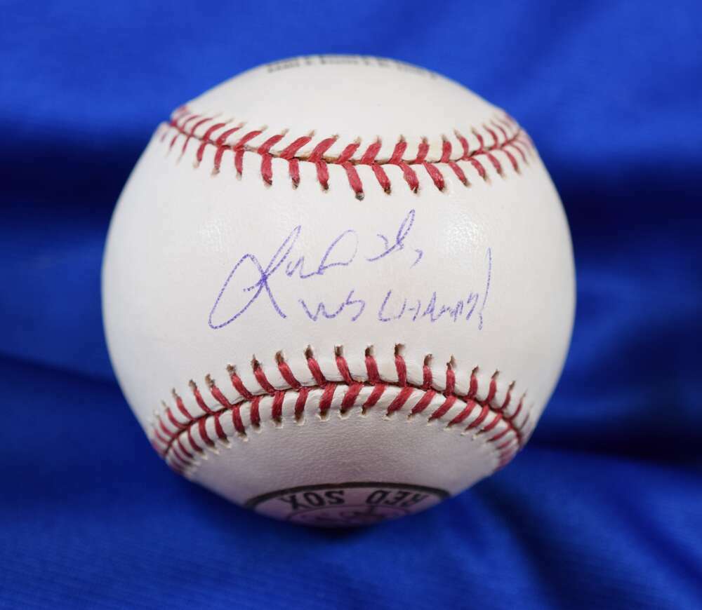 Lenny Denardo Tri Star Coa Autograph 2004 World Series Signed Baseball