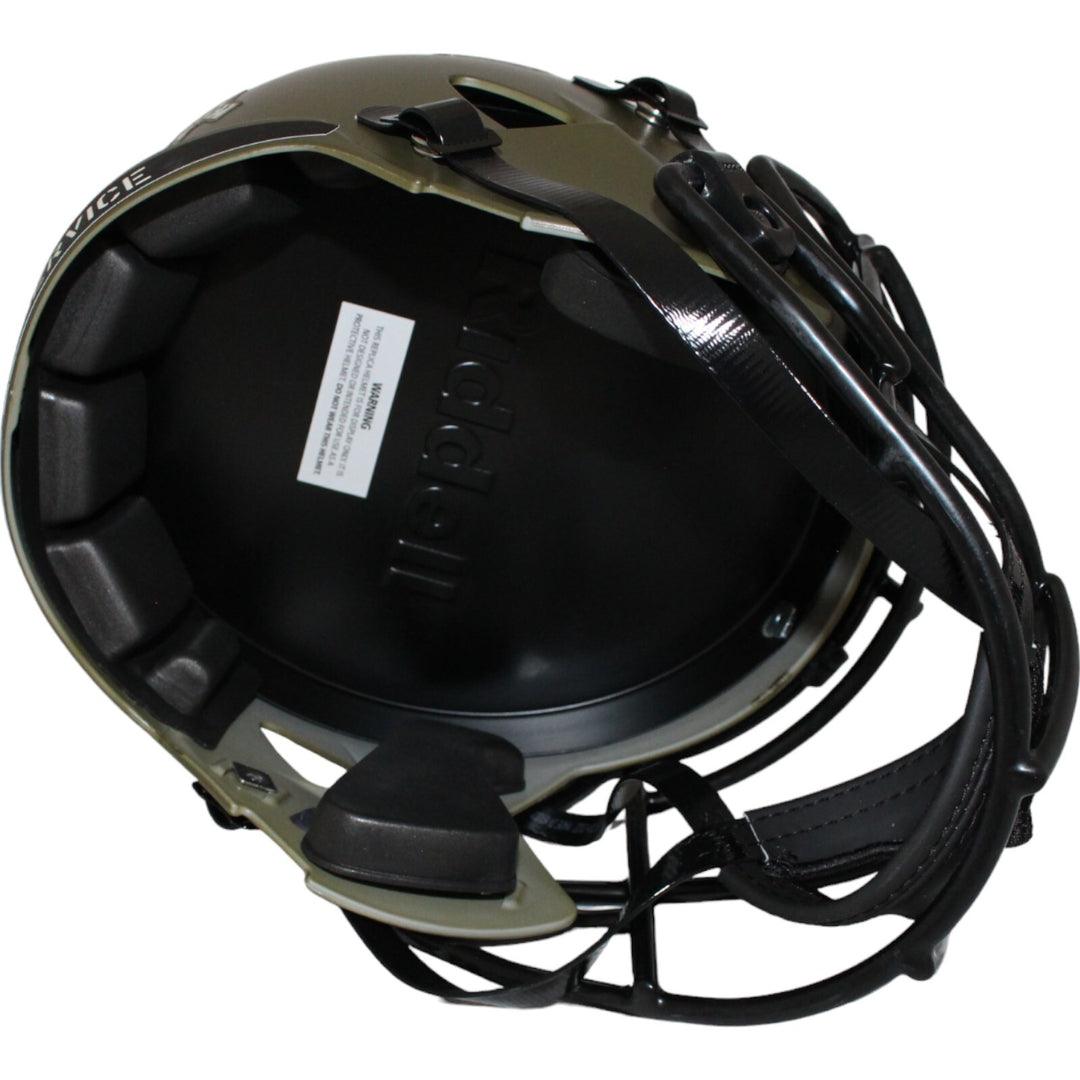 Chase Young Signed Washington Commanders F/S Salute 22 Helmet FAN 40956