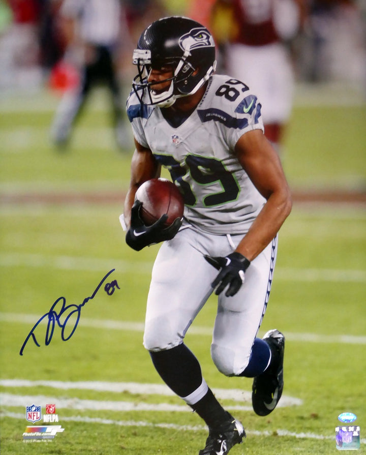 Doug Baldwin Signed 16x20 Photo Seattle Seahawks In Blue MCS Holo