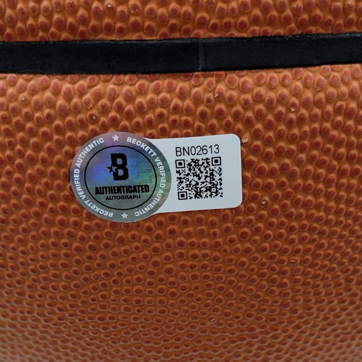Mark Madsen signed NBA Official Spalding Game Ball Basketball Lakers Beckett BAS