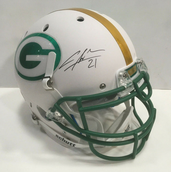 Charles Woodson signed Packers Hydro pro football helmet auto Beckett BAS COA