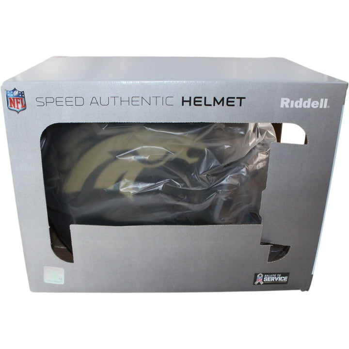 Bo Nix Autographed Denver Broncos Authentic 25 STS Helmet Beckett Witness 55118