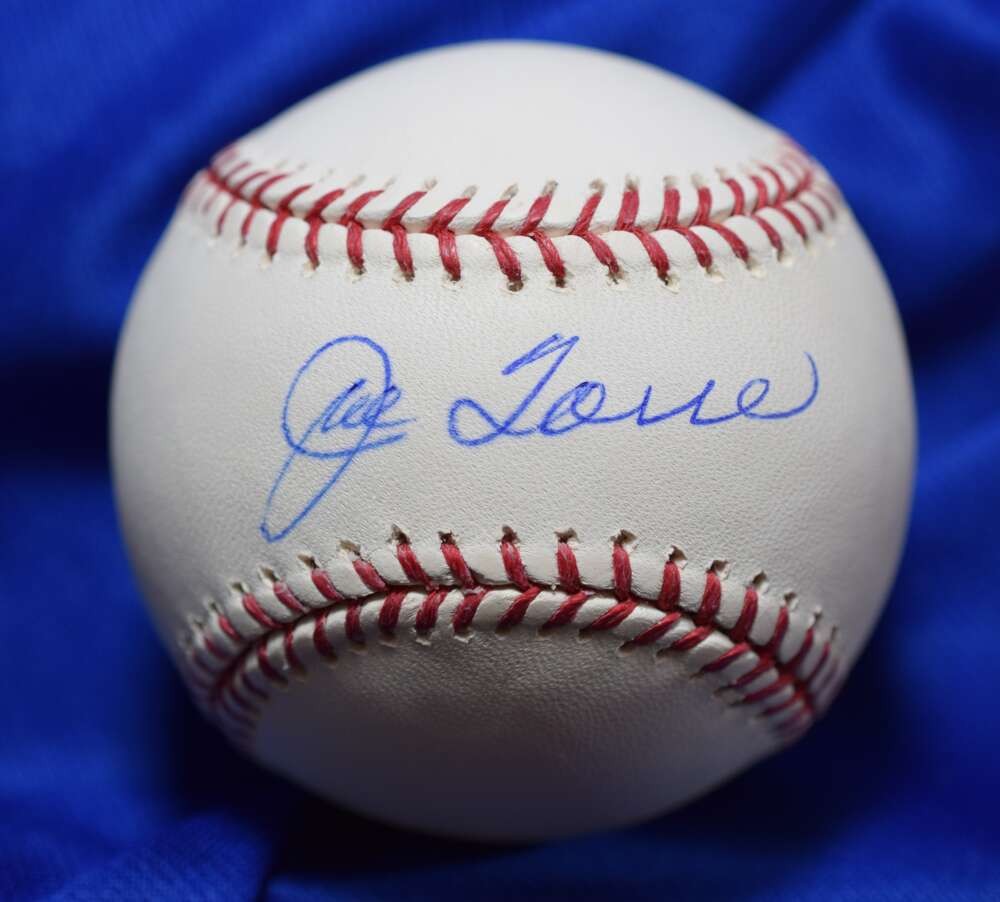 Joe Torre Steiner MLB Authentic Coa Autograph Major League OML Signed Baseball 5