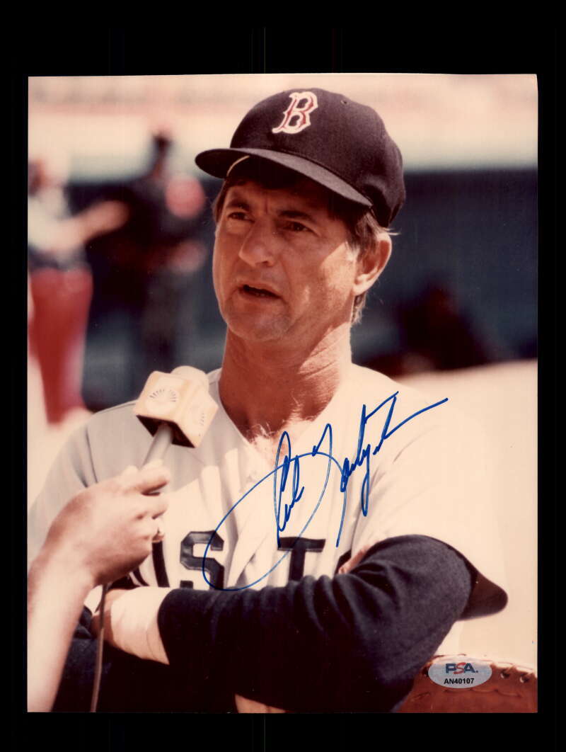 Carl Yastrzemski PSA DNA Signed  8x10 Photograph Autograph Red Sox