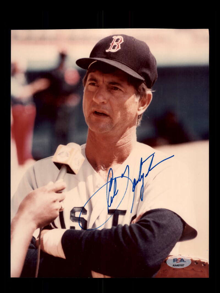 Carl Yastrzemski PSA DNA Signed  8x10 Photograph Autograph Red Sox