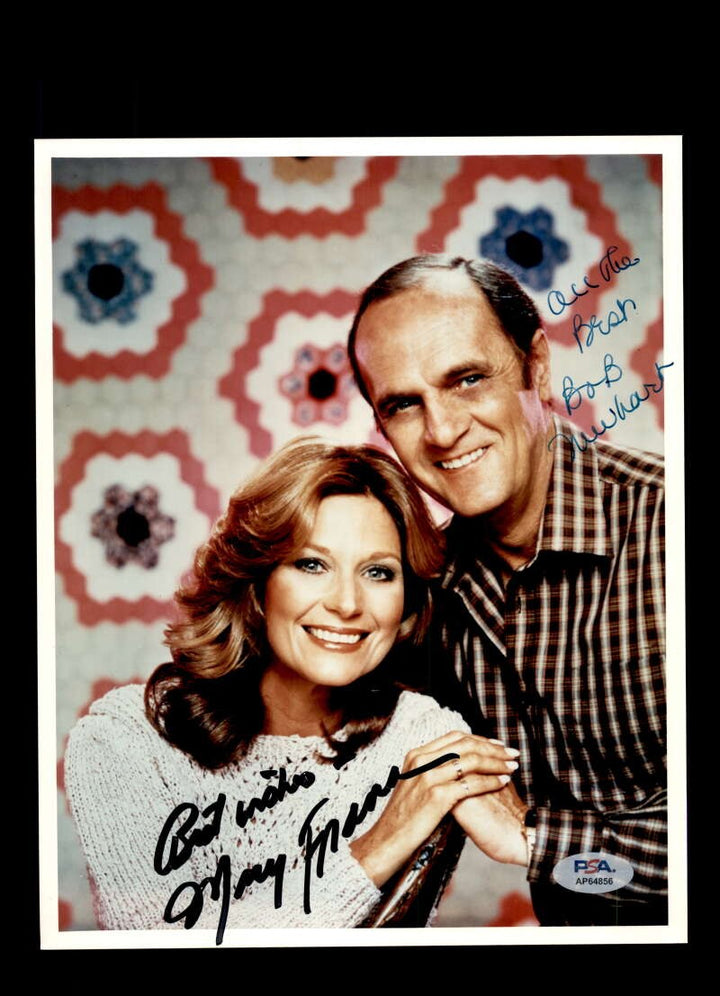 Mary Frann Bob Newhart PSA DNA Coa Signed 8x10 Photo Autograph