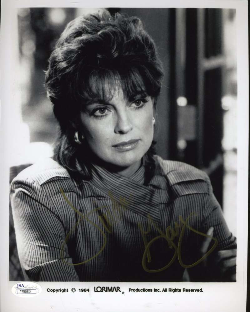 Linda Gray Sue Ellen Dallas Jsa Coa Hand Signed 8x10 Photograph Autograph