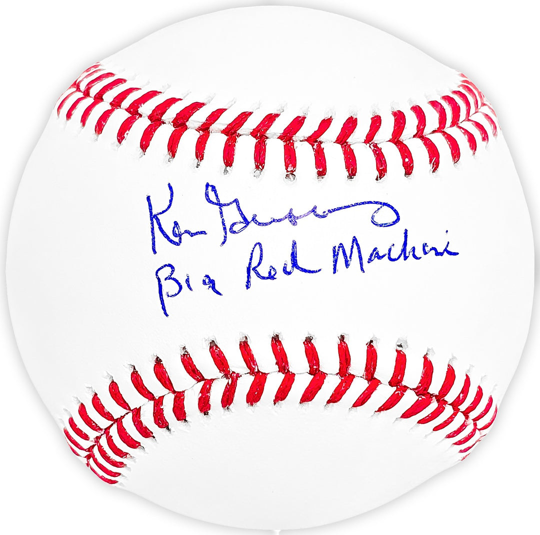 Ken Griffey Sr. Signed MLB Baseball Reds "Big Red Machine" Beckett Witness