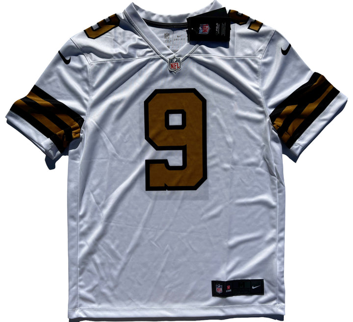 DREW BREES SIGNED AUTOGRAPHED NEW ORLEANS SAINTS NIKE FOOTBALL JERSEY JSA
