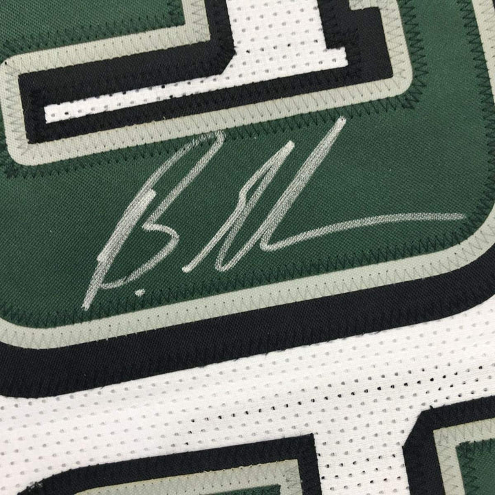 FRAMED Signed BRANDON GRAHAM 35x39 Philadelphia White Jersey JSA COA