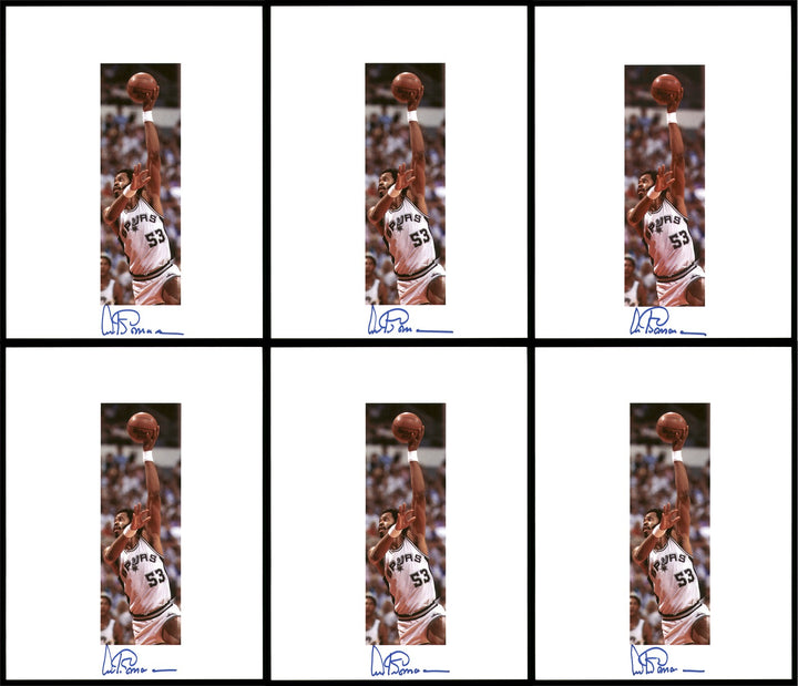 Artis Gilmore Signed 8.5x11 Photo 12 Count Lot San Antonio Spurs
