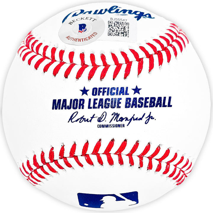 Oneil Cruz Signed MLB Baseball Pittsburgh Pirates Beckett