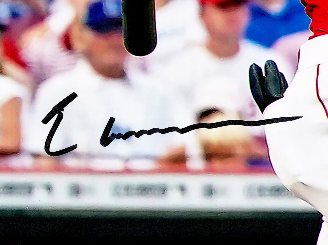 Elly De La Cruz Signed 16x20 Photo Reds Home Run Swing Beckett Witness