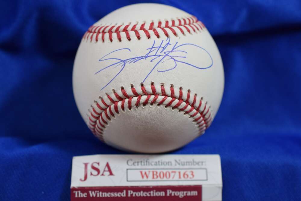 Sammy Sosa JSA Coa Autograph Major League Signed Baseball