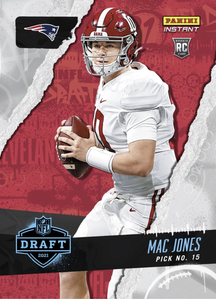 NFL DRAFT NIGHT PANINI INSTANT BRAND NEW SEALED 2021 ROOKIES 40 CARD SET PACKAGE