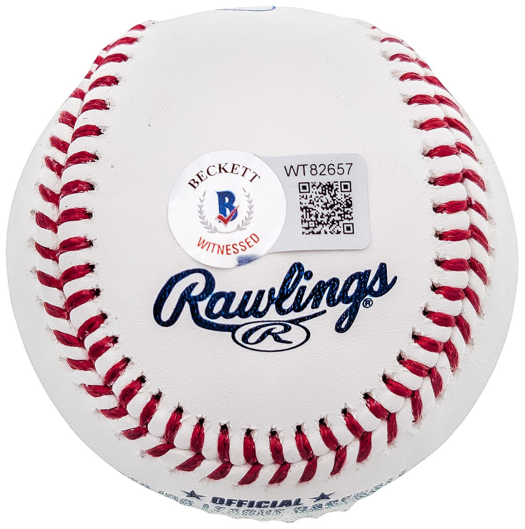 Andre Dawson Auto Signed MLB Baseball Montreal Expos "1987 NL MVP" Beckett