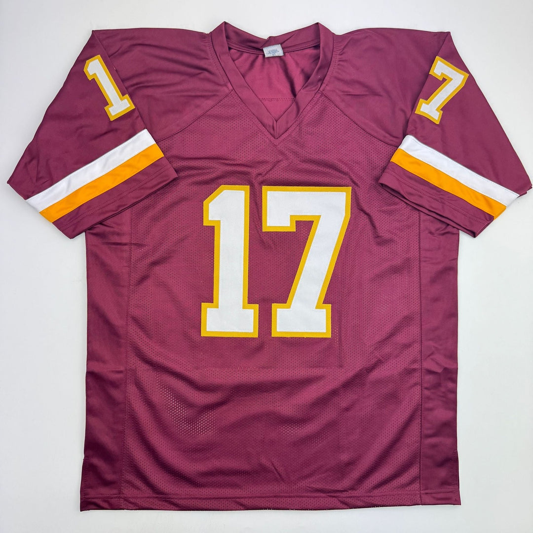 Autographed/Signed Doug Williams SB MVP Washington Red Jersey Beckett COA