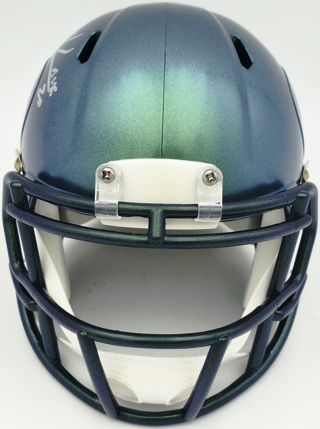 Julian Love Signed Seattle Seahawks Rivalries Speed Mini Helmet MCS Holo