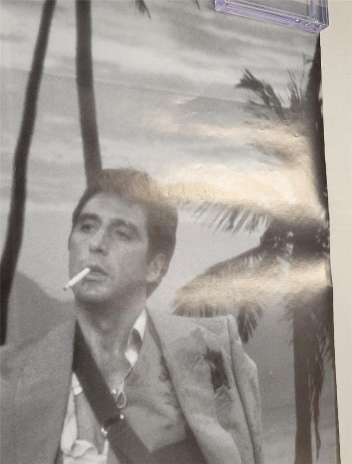 Al Pacino signed Scarface 22.5x34.5 poster autograph Tony Montana ~ Beckett BAS