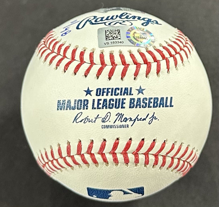 Jacob deGrom Signed Official MLB Baseball B2b 18 19 Cy Young Auto /48 Fanatics