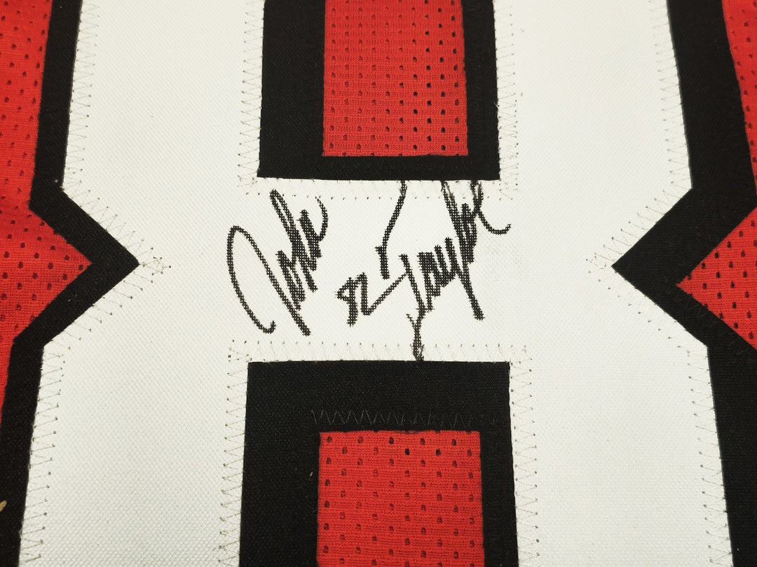 San Francisco 49ers John Taylor Autographed Signed Red Jersey Beckett Witness