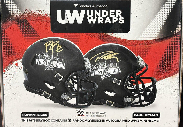 Nikki Bella Signed Riddell Wrestlemania 42 Mini Helmet LE /25 Auto Fanatics COA