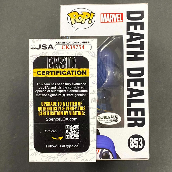 Andy Le signed Shang Chi "Death Dealer" Funko Pop Figure #853 autograph ~ JSA