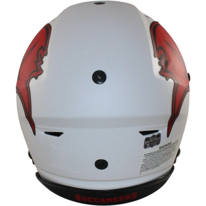 Rob Gronkowski Autographed Tampa Bay Buccaneers SpeedFlex Lunar Helmet 55799