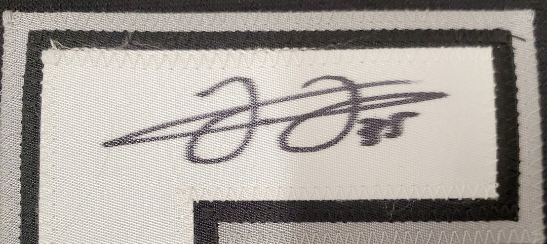 Chicago White Sox Frank Thomas Signed Black Jersey Beckett BAS